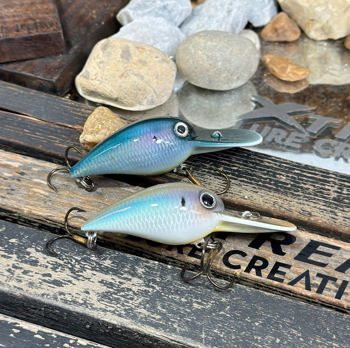 Pair of Storm Wiggle Wart - Georgia Herring/Magic Herring