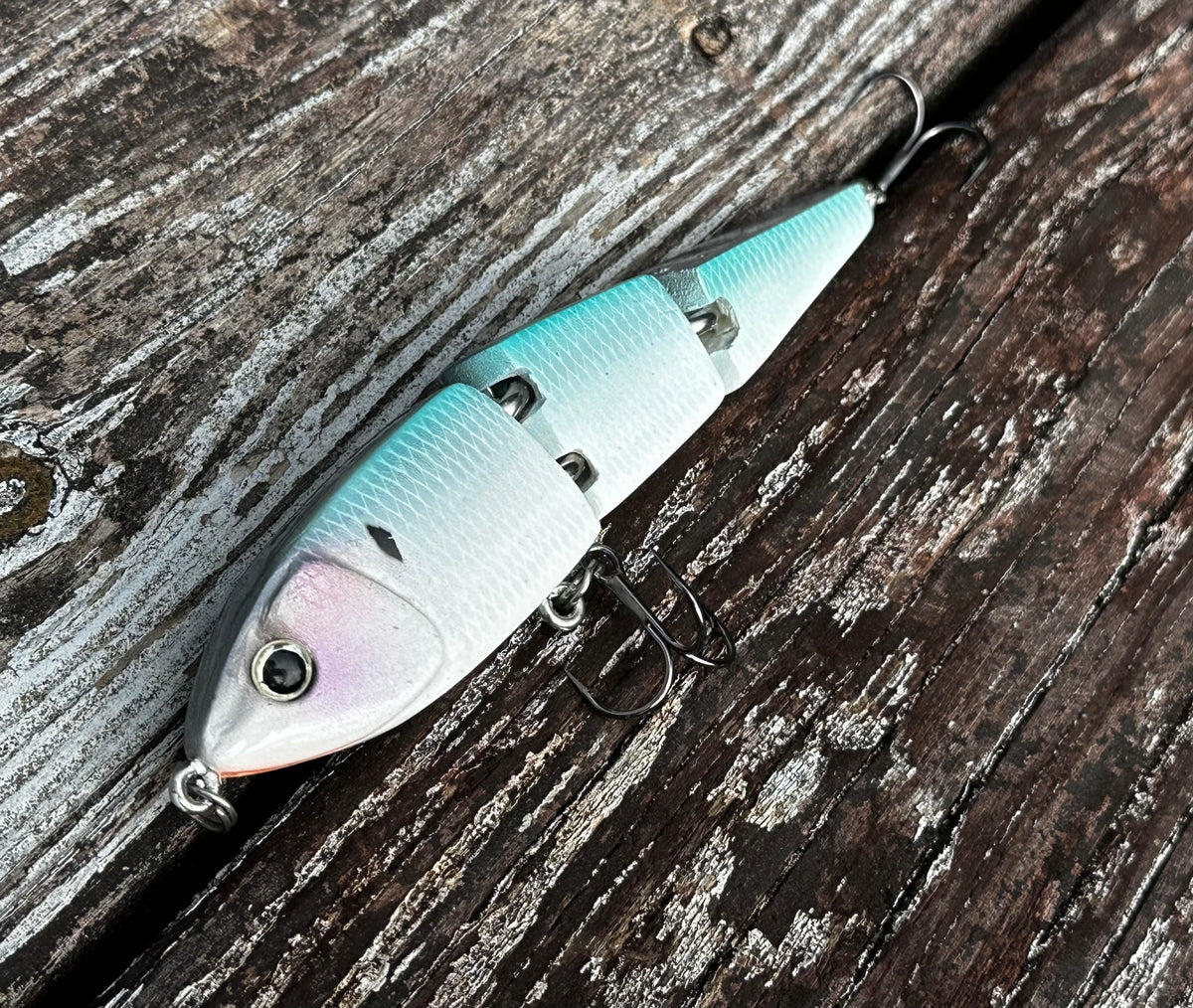 ORIGINAL 44 MAG CLASSIC - (S) HOOKTAIL - SILVER/AQUA