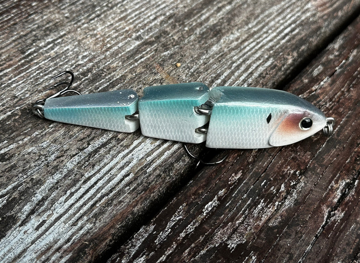 ORIGINAL 44 MAG CLASSIC - (S) HOOKTAIL - SILVER/AQUA