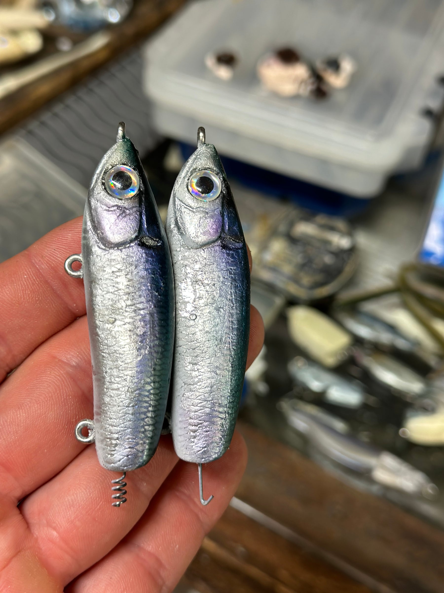 * NEW * MAG FOIL SNIPER 30 - (Suspend) - CHROME FOIL Natural Herring