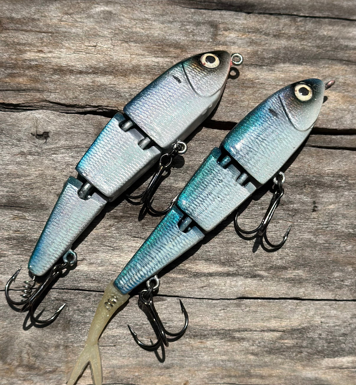 *NEW* PAIR OF 44 MAG CLASSIC - ST - ‘NATURAL BLUE/GREEN’