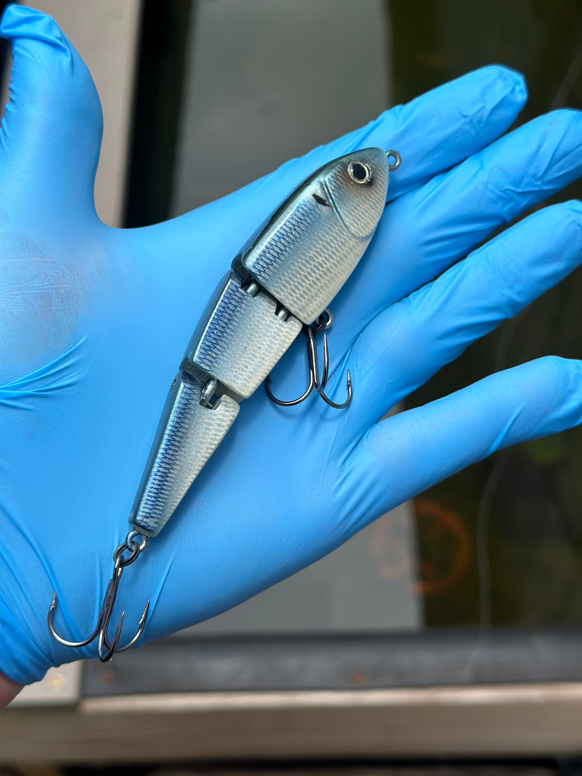 **LIMITED*1:1* 44 MAG CLASSIC - (S) HOOKTAIL -LANIER OLIVE BLUE /BONE