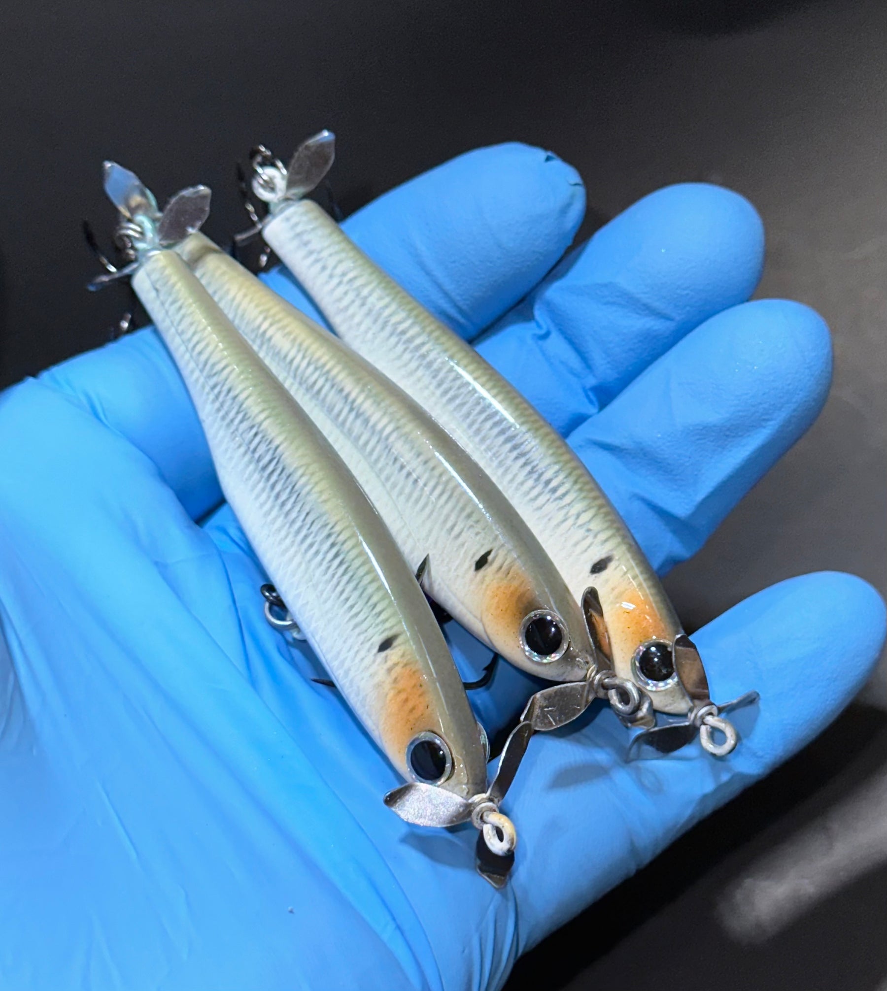 Storm Arashi Spinbait - Natural Green Herring