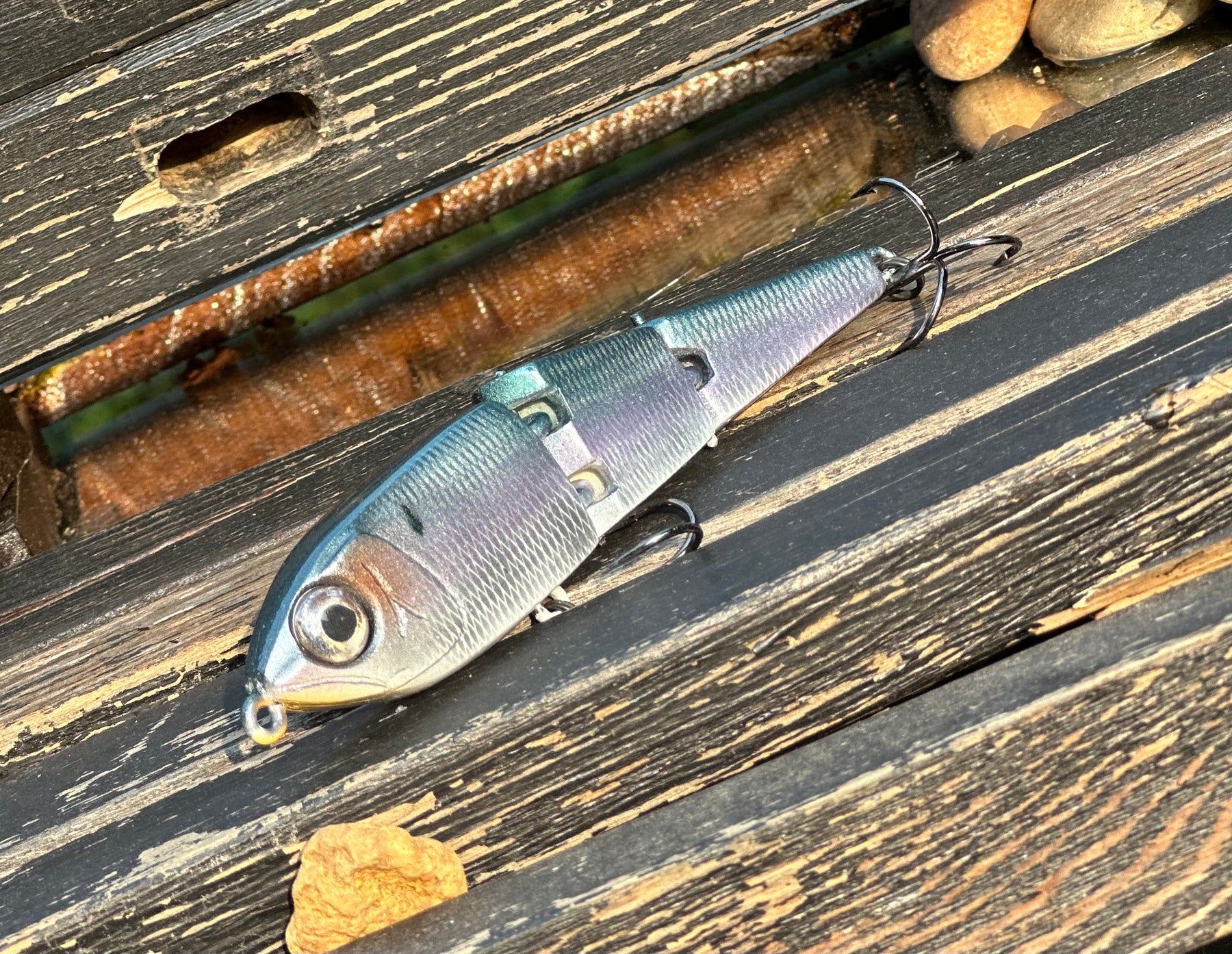 1 of 1 - 44 MAG V1. (S) HYBRID - HOOKTAIL *CLASSIC HARDWARE - DARK EMERALD HERRING