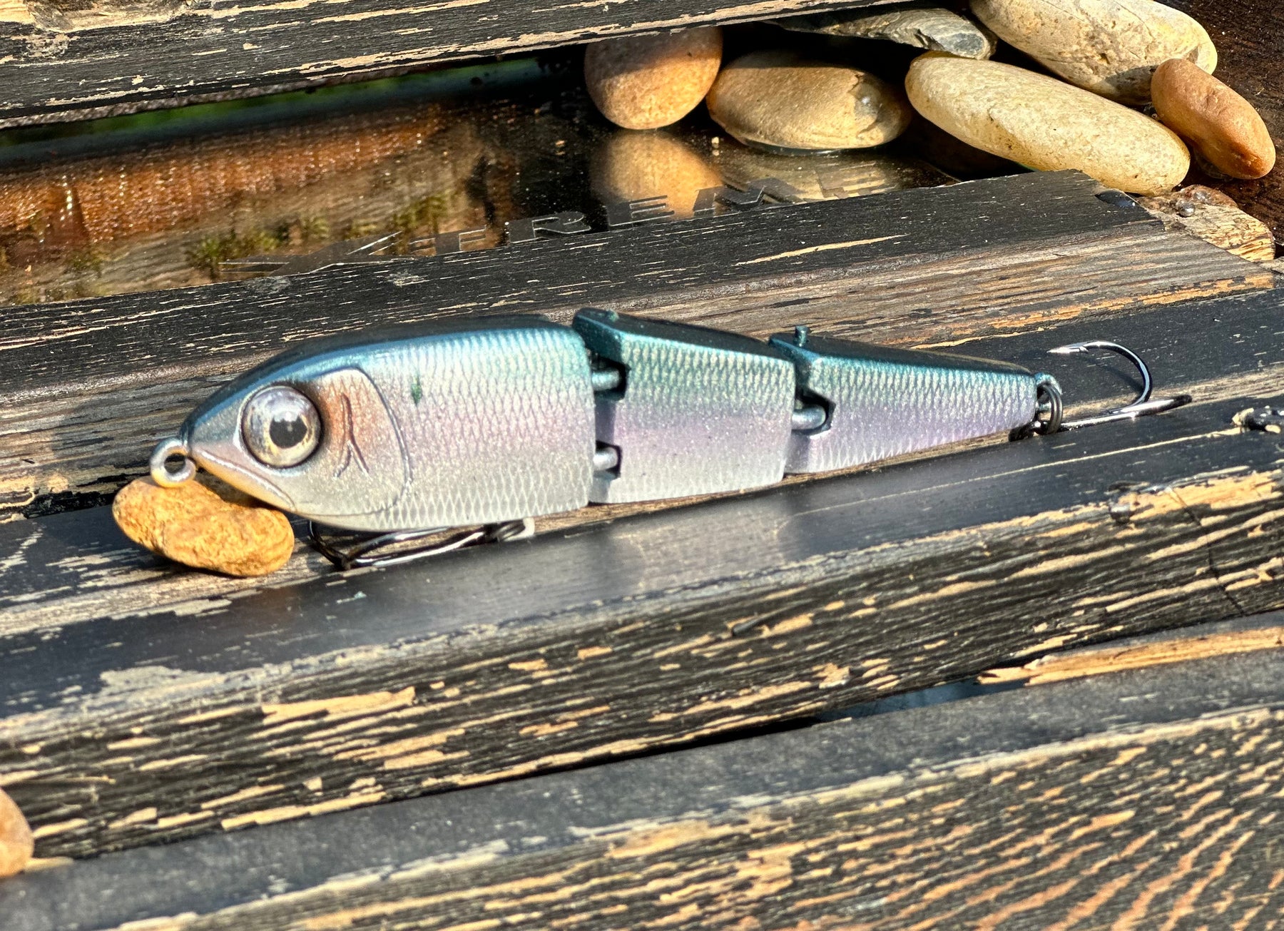 1 of 1 - 44 MAG V1. (S) HYBRID - HOOKTAIL *CLASSIC HARDWARE - DARK EMERALD HERRING