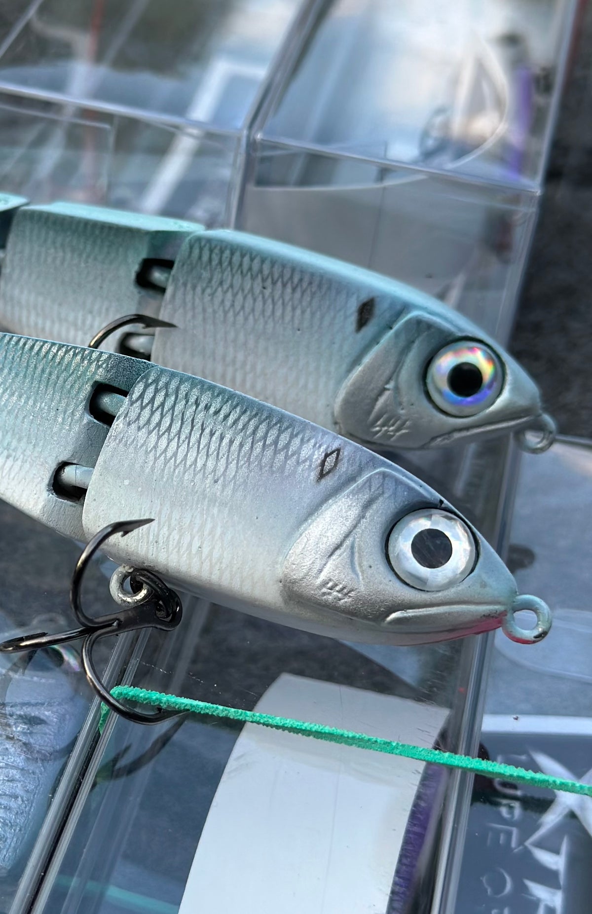 *NEW* PAIR OF 44 MAG V1 - (S) ST & HT - LANIER LITE - MATTE HERRING