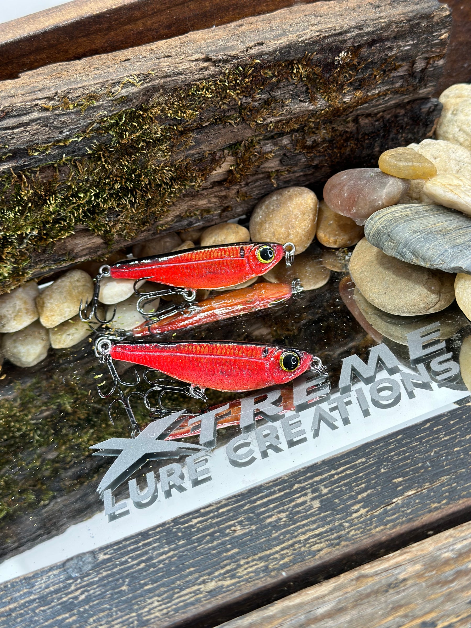 *NEW* MAG Scout 25 Hooktail - (S) - Red Shad