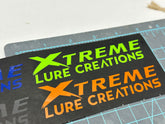 *NEW* XLC DECAL - LIME GREEN (4.5in) Pair (2)