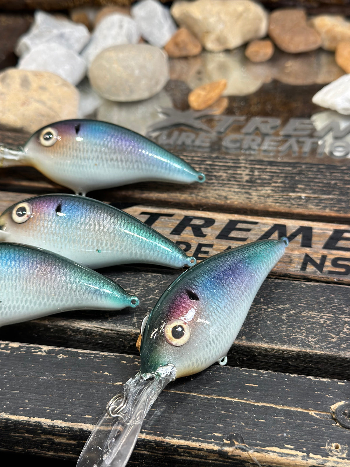 *NEW* SET OF 4 Norman’s Deep Little N - Emerald Shad
