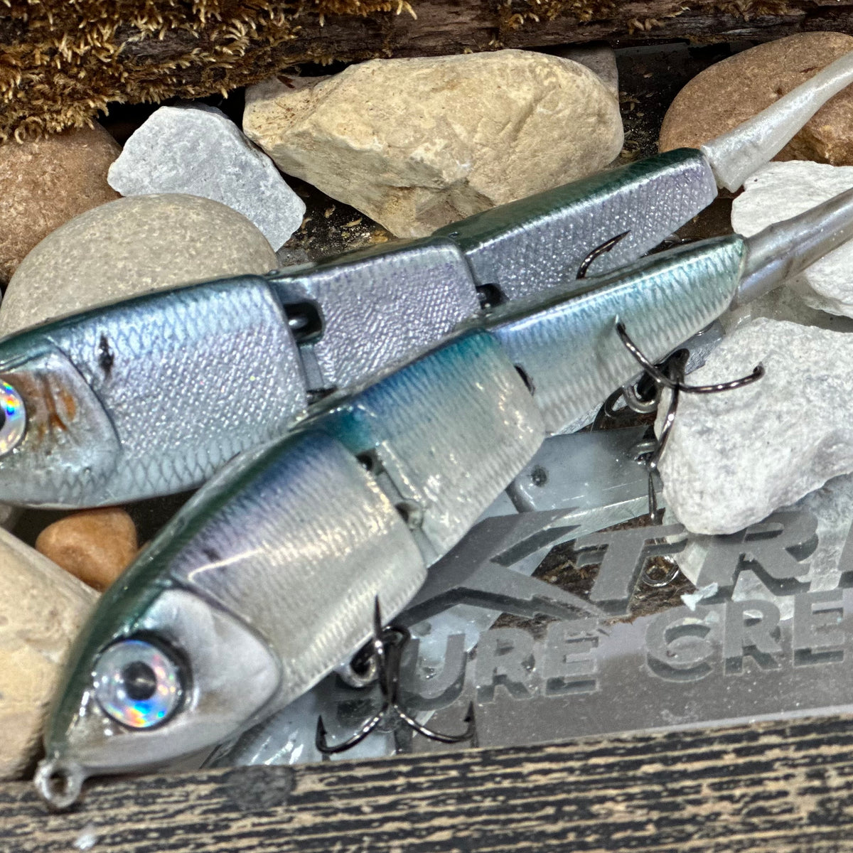 666 fishing lures *1 of 1 LIMITED CUSTOM PAIR OF 44 MAG V1 - SOFTTAIL