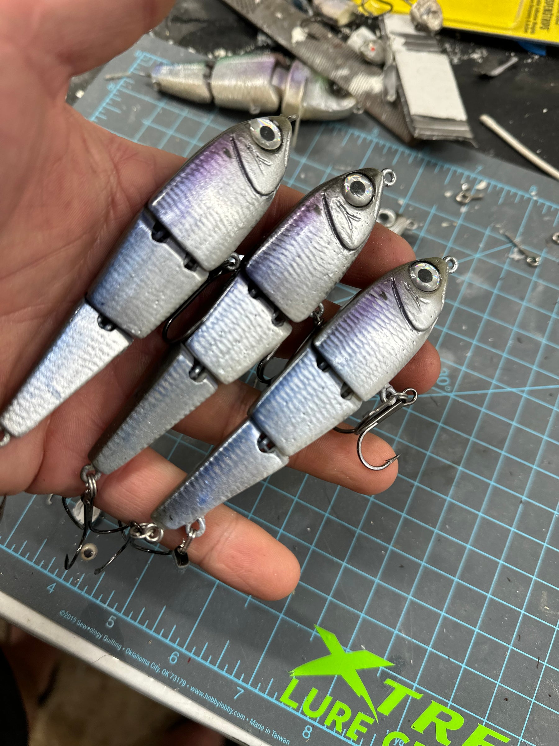 *LIMITED CUSTOM HERRING SET (3) 44 MAG V1 (1 S, 1 F, 1 X) completed when ordered