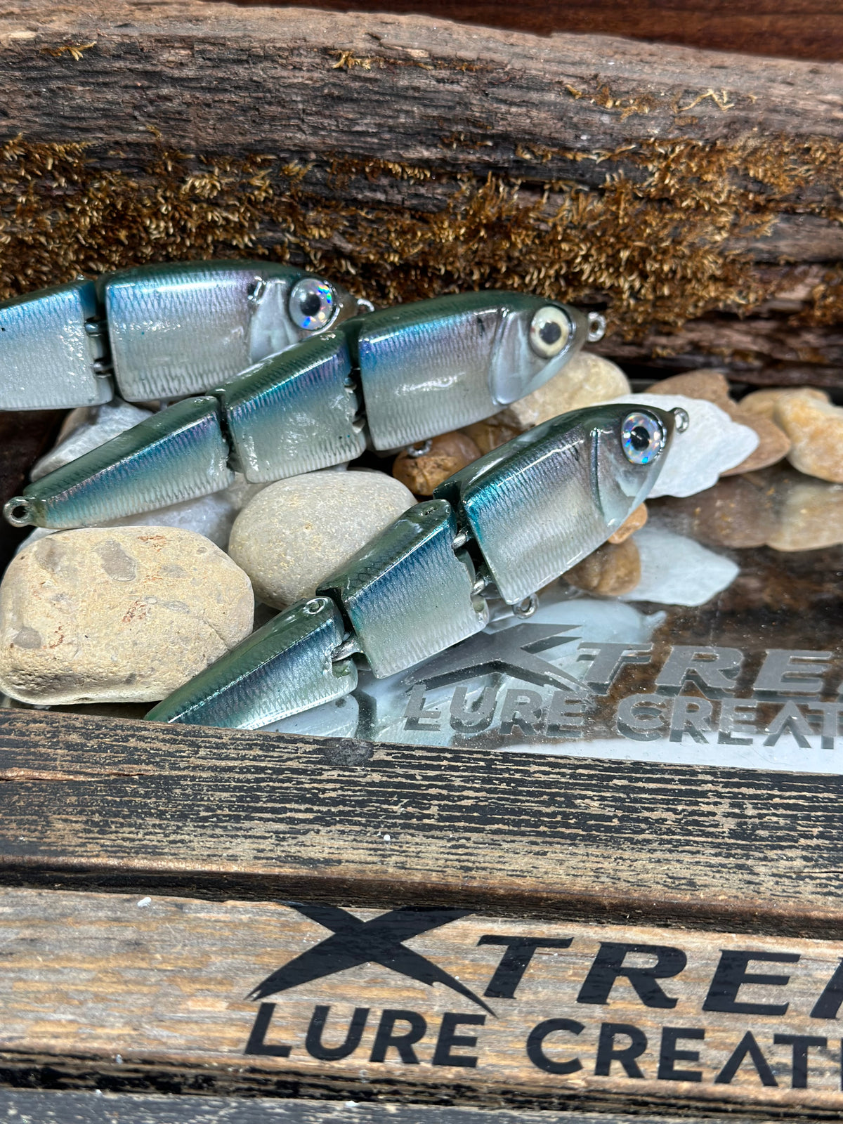 *LIMITED CUSTOM * 44 MAG V1  CLASSIC- HOOKTAIL - LANIER CHROME HERRING