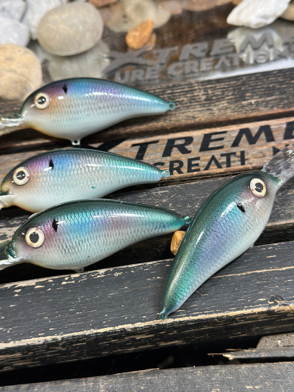 *NEW* SET OF 4 Norman’s Deep Little N - Emerald Shad