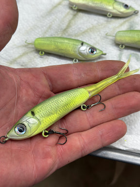 * NEW * MAG SNIPER 30  - (R) - CHARTREUSE HERRING FLAT