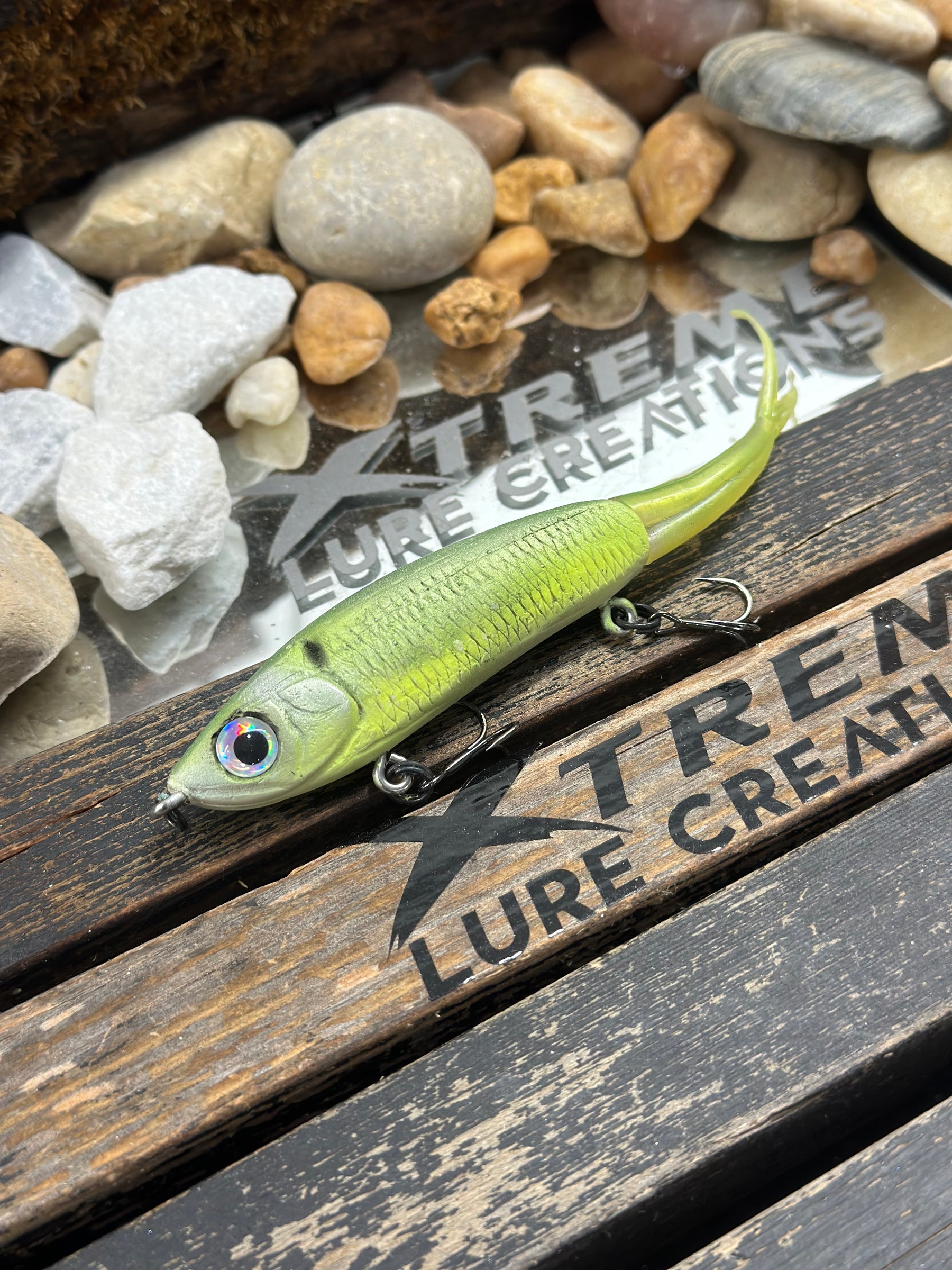 * NEW * MAG SNIPER 30  - (R) - CHARTREUSE HERRING FLAT